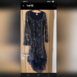 SAVE THE QUEEN DRESS SIZE L